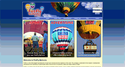 Desktop Screenshot of fireflyballoons.net